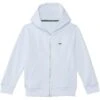 Lacoste Kids Classic Full Zip Fleece Sweatshirt MM (Little Kid/Toddler/Big Kid) | Hoodies & Sweatshirts