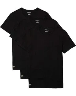 Lacoste 3-Pack Crew Neck Slim Fit Essential T-Shirt | Shirts & Tops