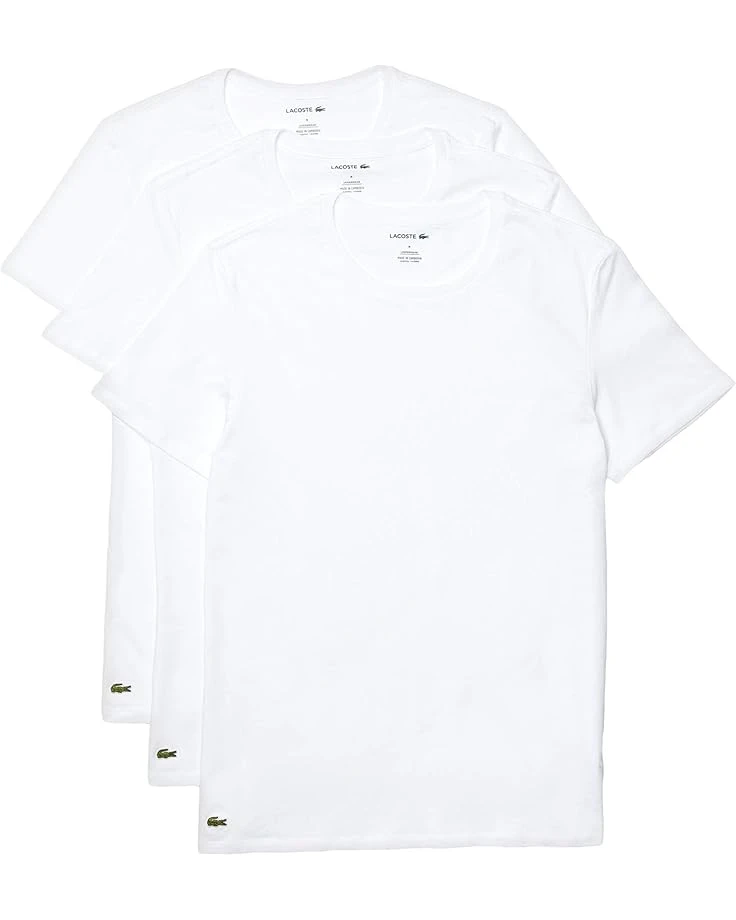 Lacoste 3-Pack Crew Neck Regular Fit Essential T-Shirt | Shirts & Tops - Image 2