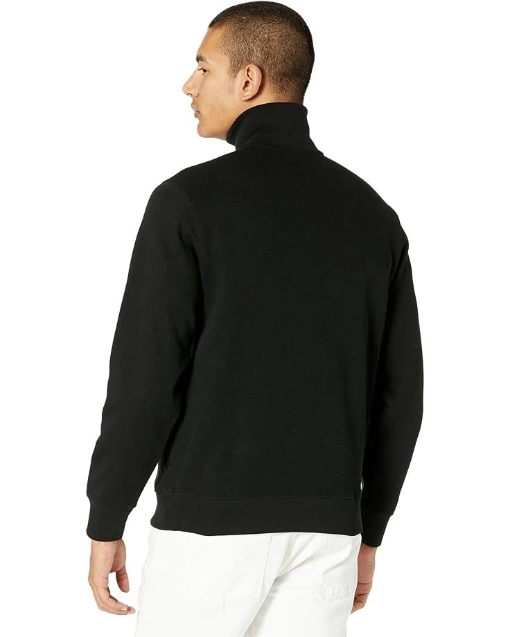 Lacoste Long Sleeve Solid 1/4 Zip Interlock Ribbed Sweatshirt | Hoodies & Sweatshirts - Image 2