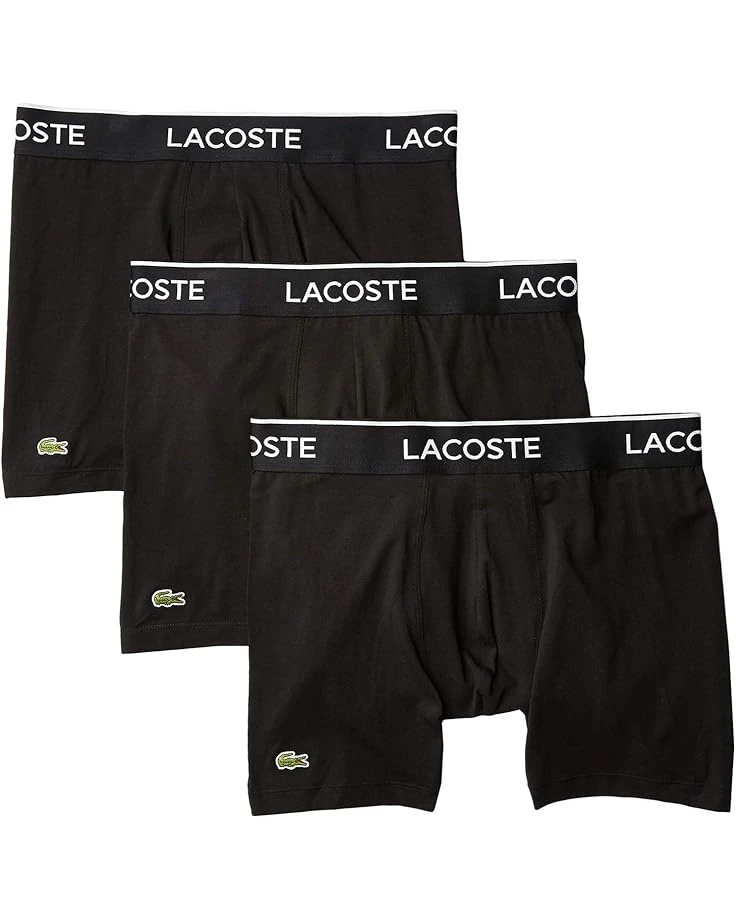 Lacoste Boxer Briefs 3-Pack Casual Classic | Underwear