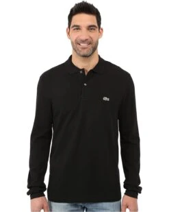 Lacoste Long Sleeve Classic Pique Polo Shirt | Shirts & Tops