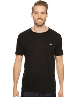 Lacoste Short Sleeve Pima Crew Neck Tee | Shirts & Tops