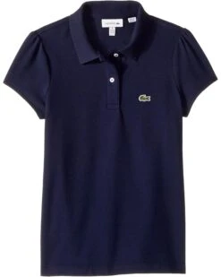 Lacoste Kids Short Sleeve Mini Pique New Iconic Polo (Big Kids) | Shirts & Tops